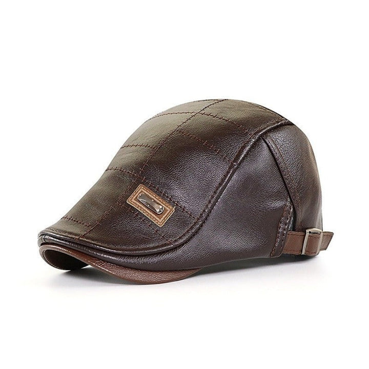 EasyCap - Men's Leather Hat (1 + 1 FREE)