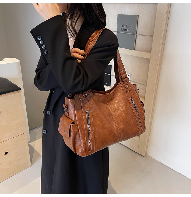 Novira - Leather Tote Bag