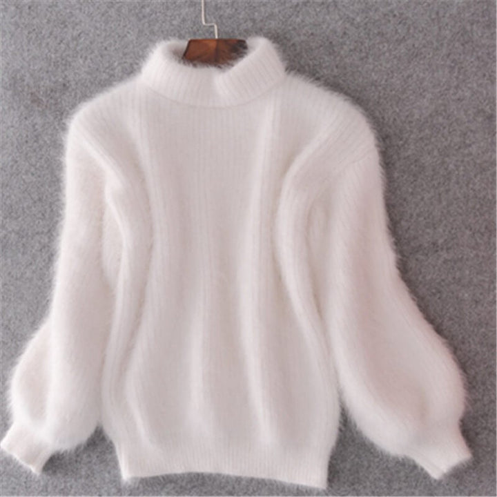 Emilie - Loose Knitted Wool Sweater