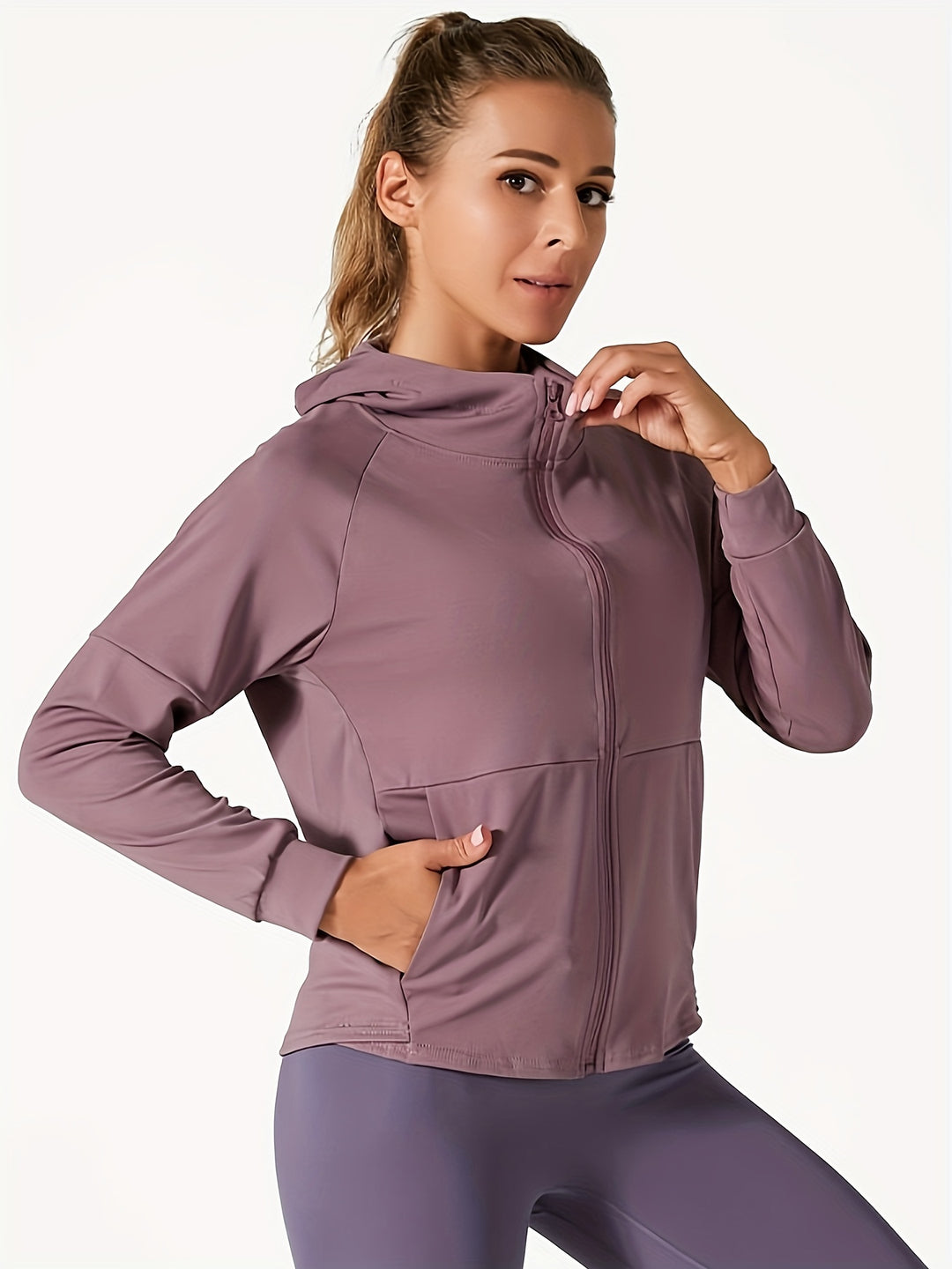 Chloe - Long Sleeve Yoga Jacket