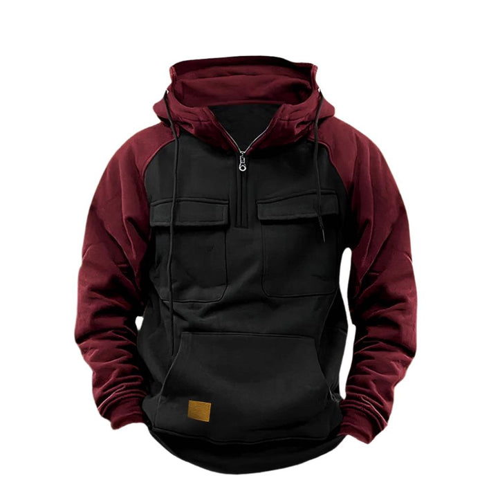 Adrian - Comfortable Winter Zip Hoodie