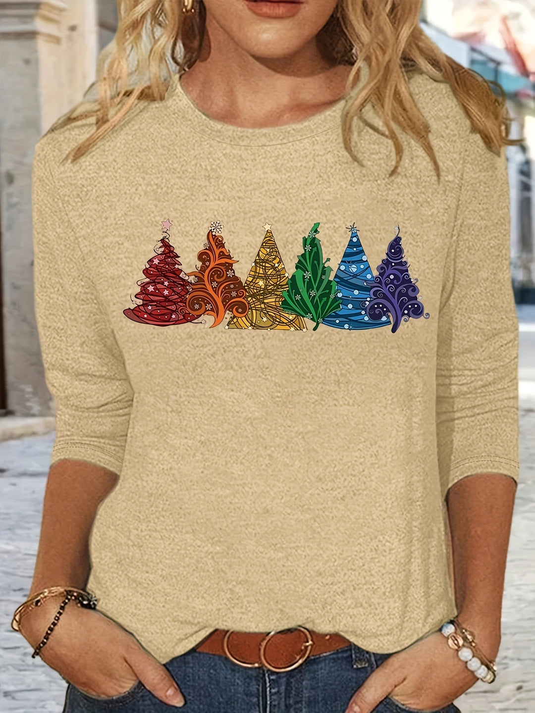 Amy - Christmas Tree Shirt