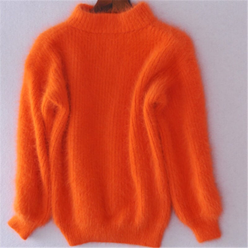 Emilie - Loose Knitted Wool Sweater