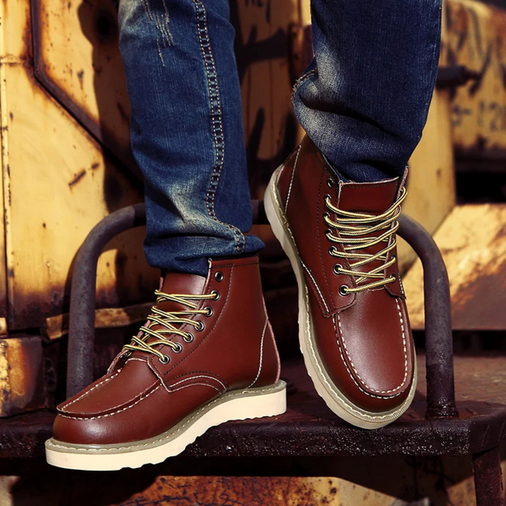 Cole - Vintage Leather Boots