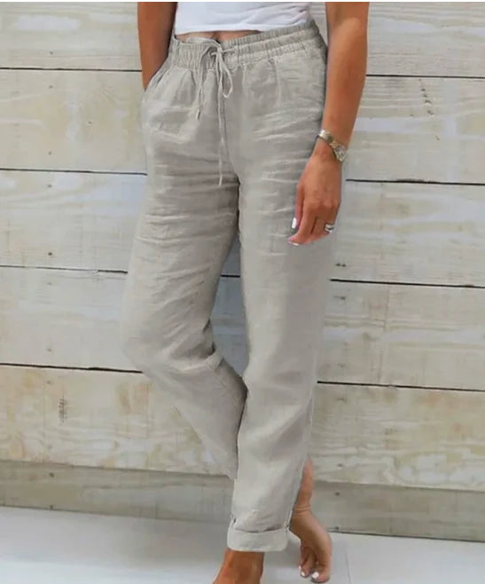 Monika - Casual Linnen Pants