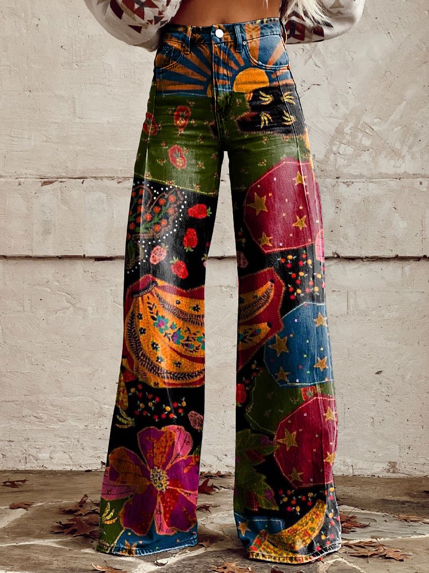 Siena - Boho Vintage Pants