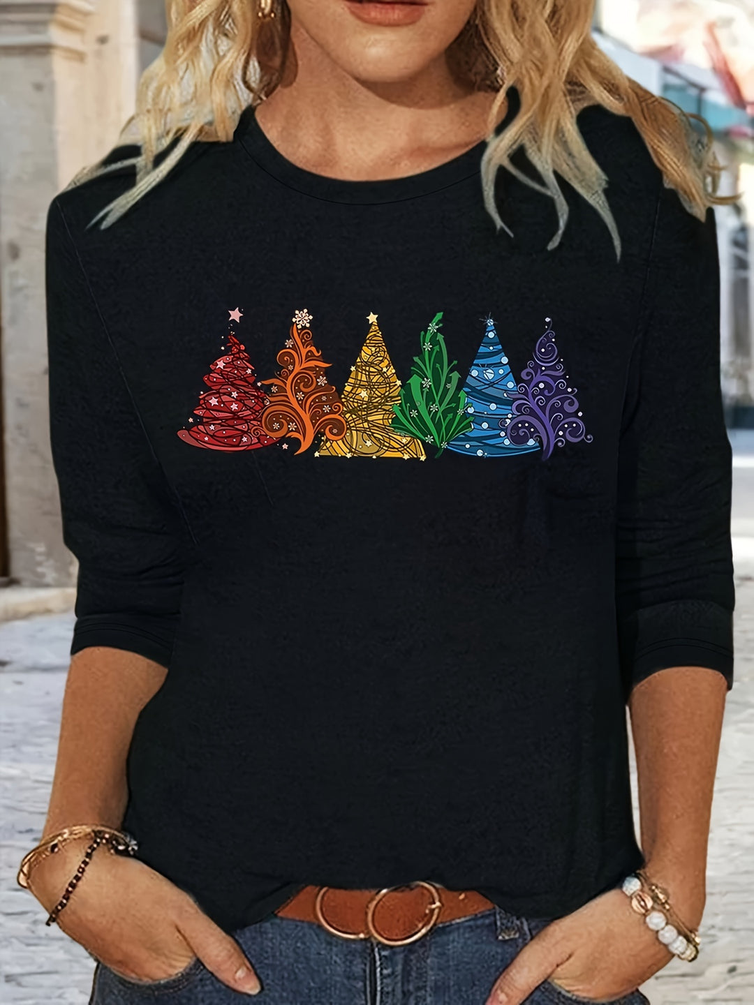 Amy - Christmas Tree Shirt