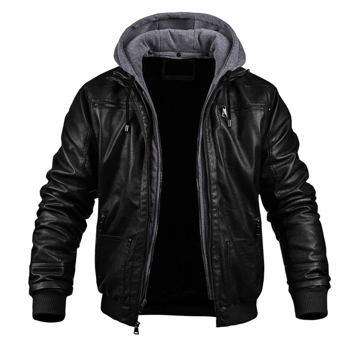 Benjamin - Premium Leather Winter Jacket