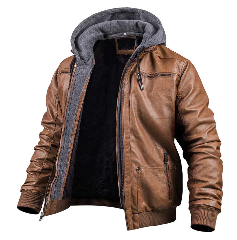 Benjamin - Premium Leather Winter Jacket