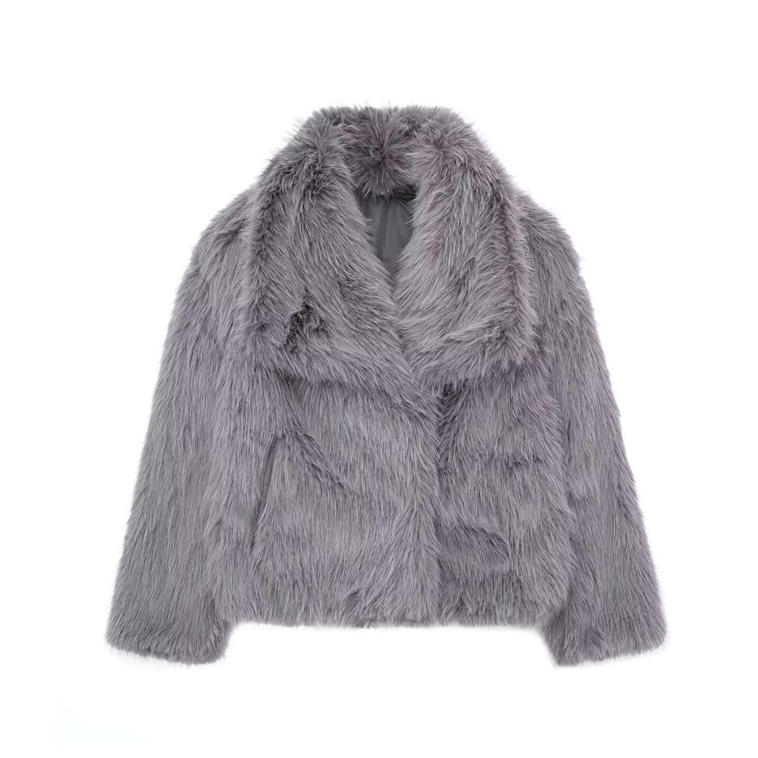 Myla - Faux Fur Coat