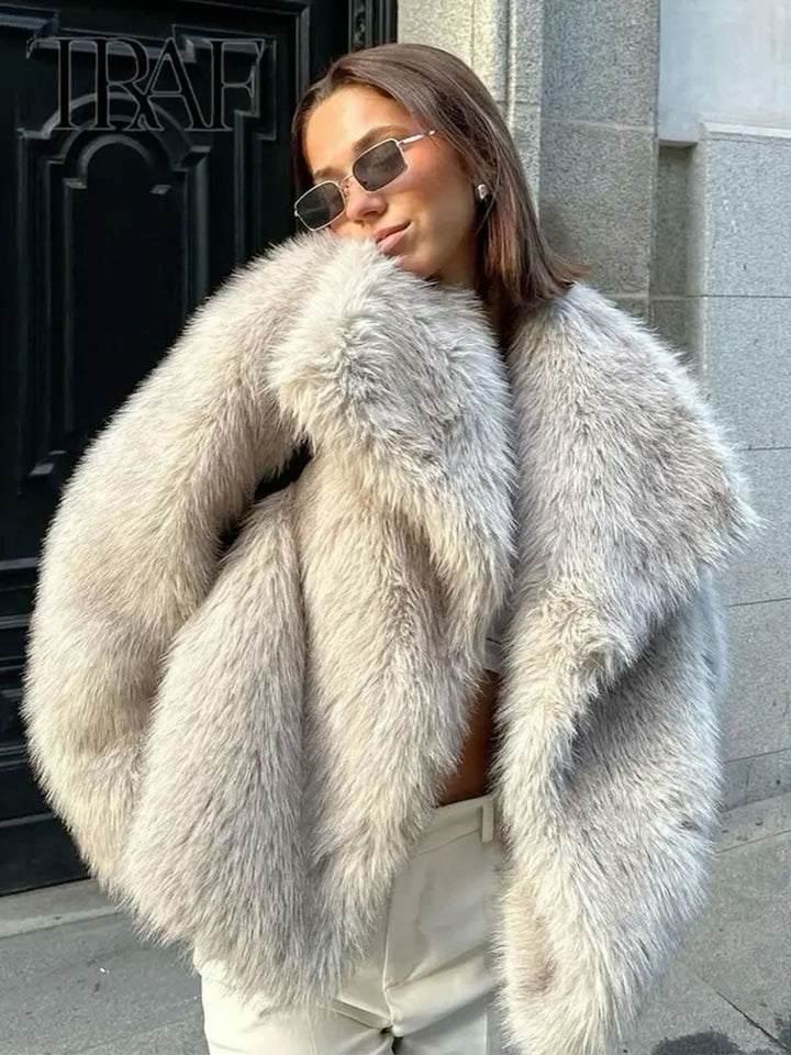 Myla - Faux Fur Coat