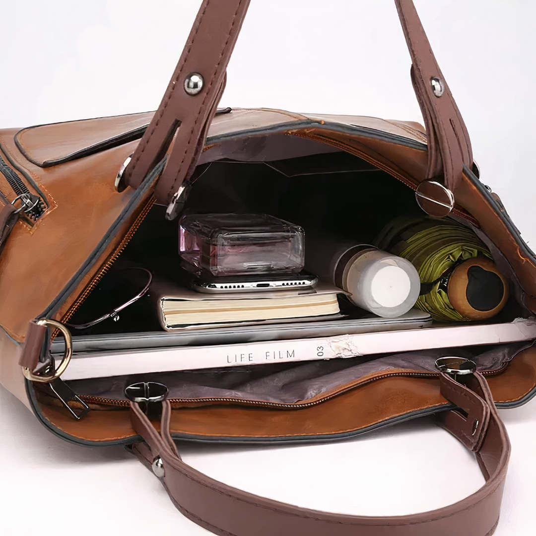 Rosy - Stylish Leather Bag