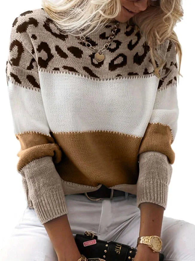 Mary - Leopard Sweater