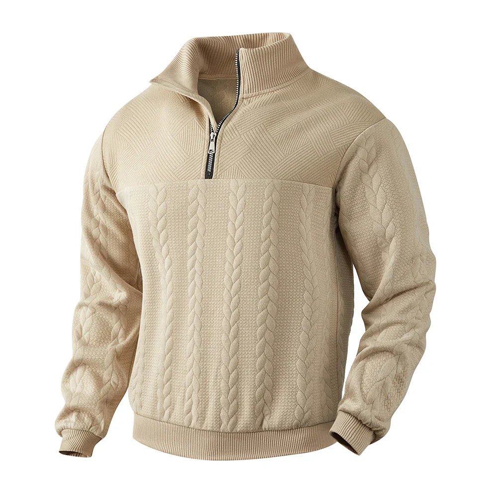 Henry - Premium Quarter Zip Sweatshirt