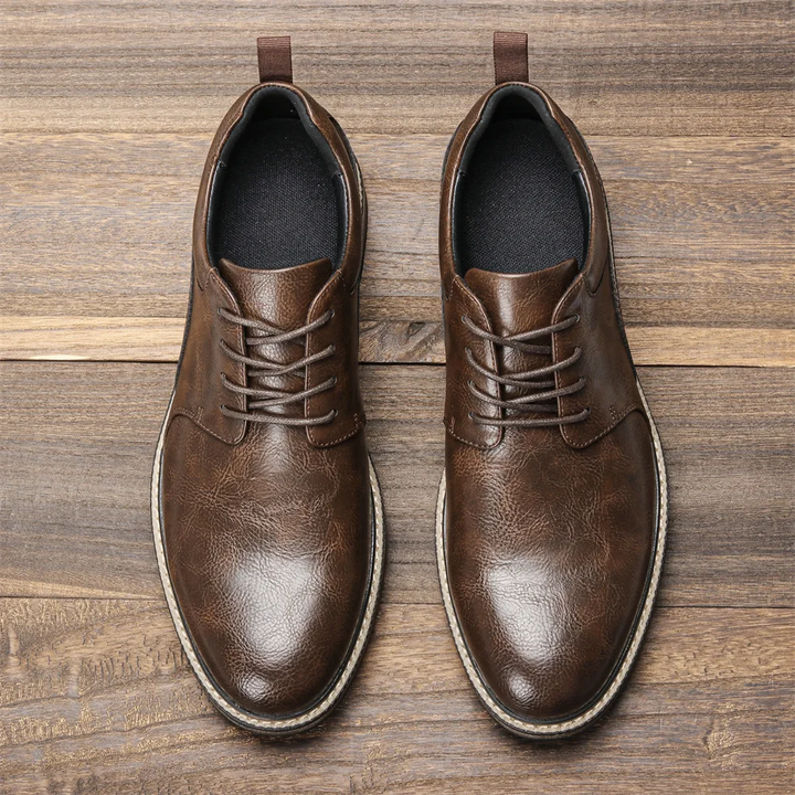 Byron - Elegant Men's Leather Shoes