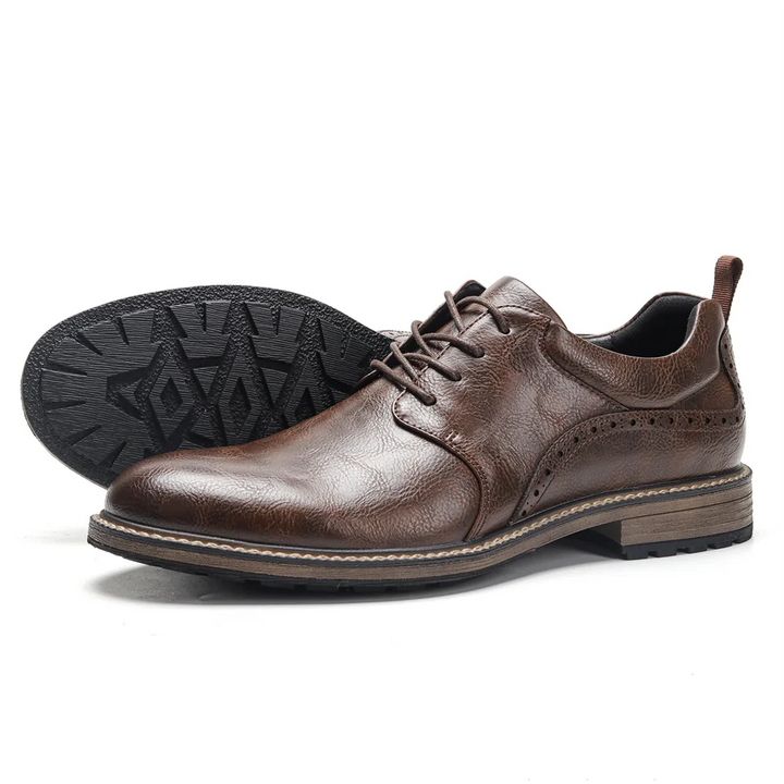 Byron - Elegant Men's Leather Shoes