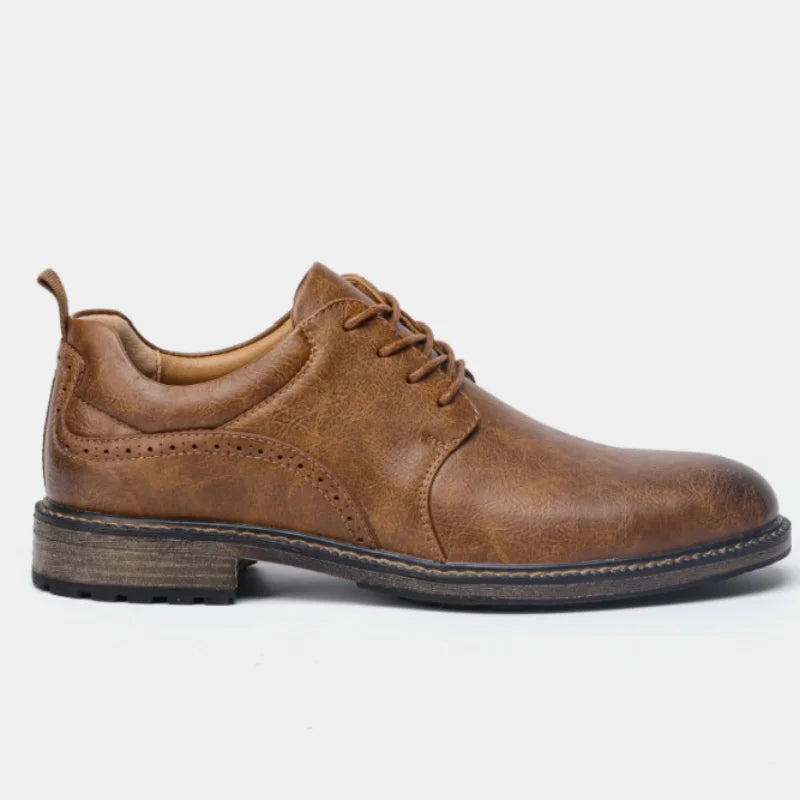 Byron - Elegant Men's Leather Shoes