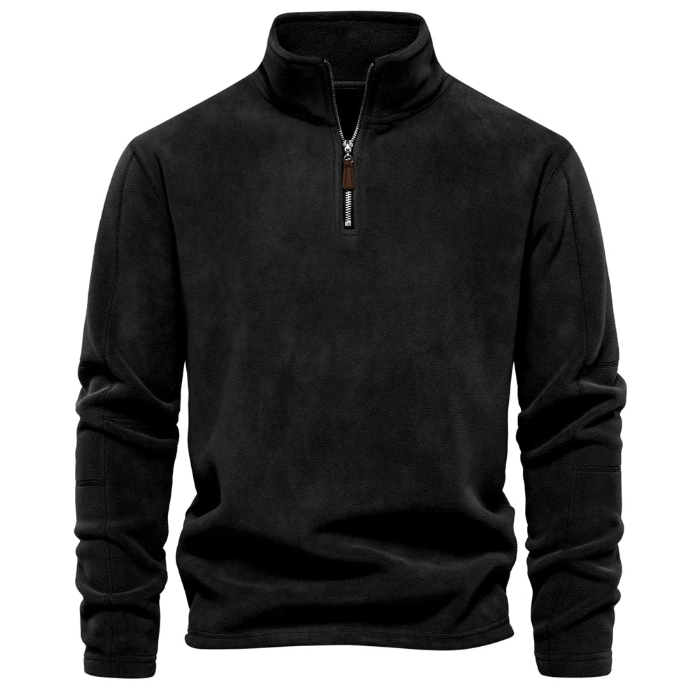 Emil - Warming fleece pullover with zipper