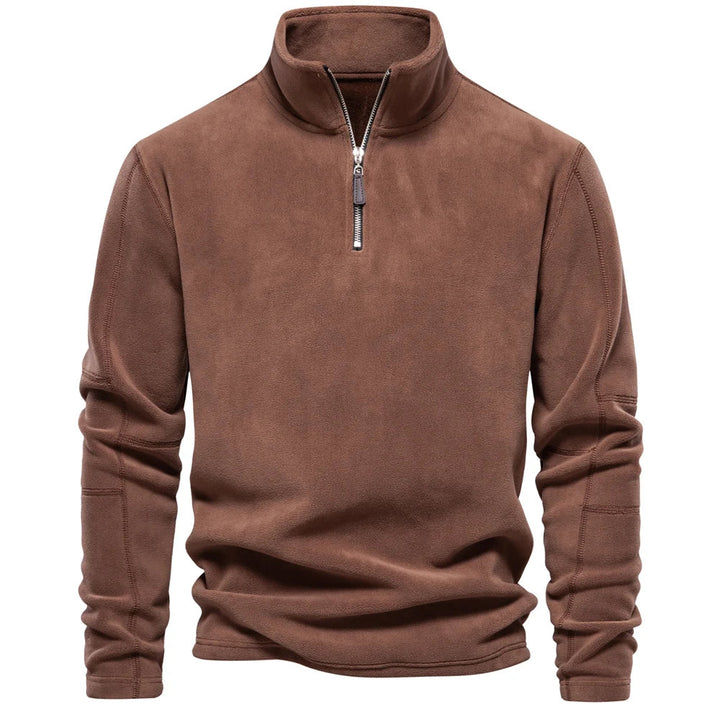 Emil - Warming fleece pullover with zipper