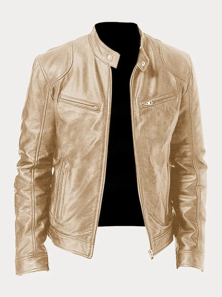 Mario - Casual Leather Jacket