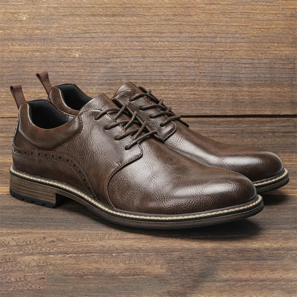 Byron - Elegant Men's Leather Shoes