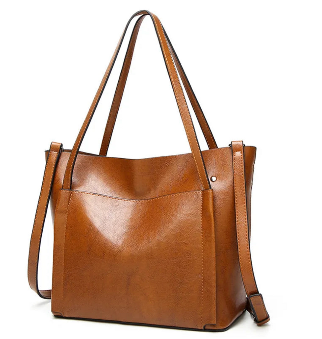 Phyllis - Leather Shoulder Bag