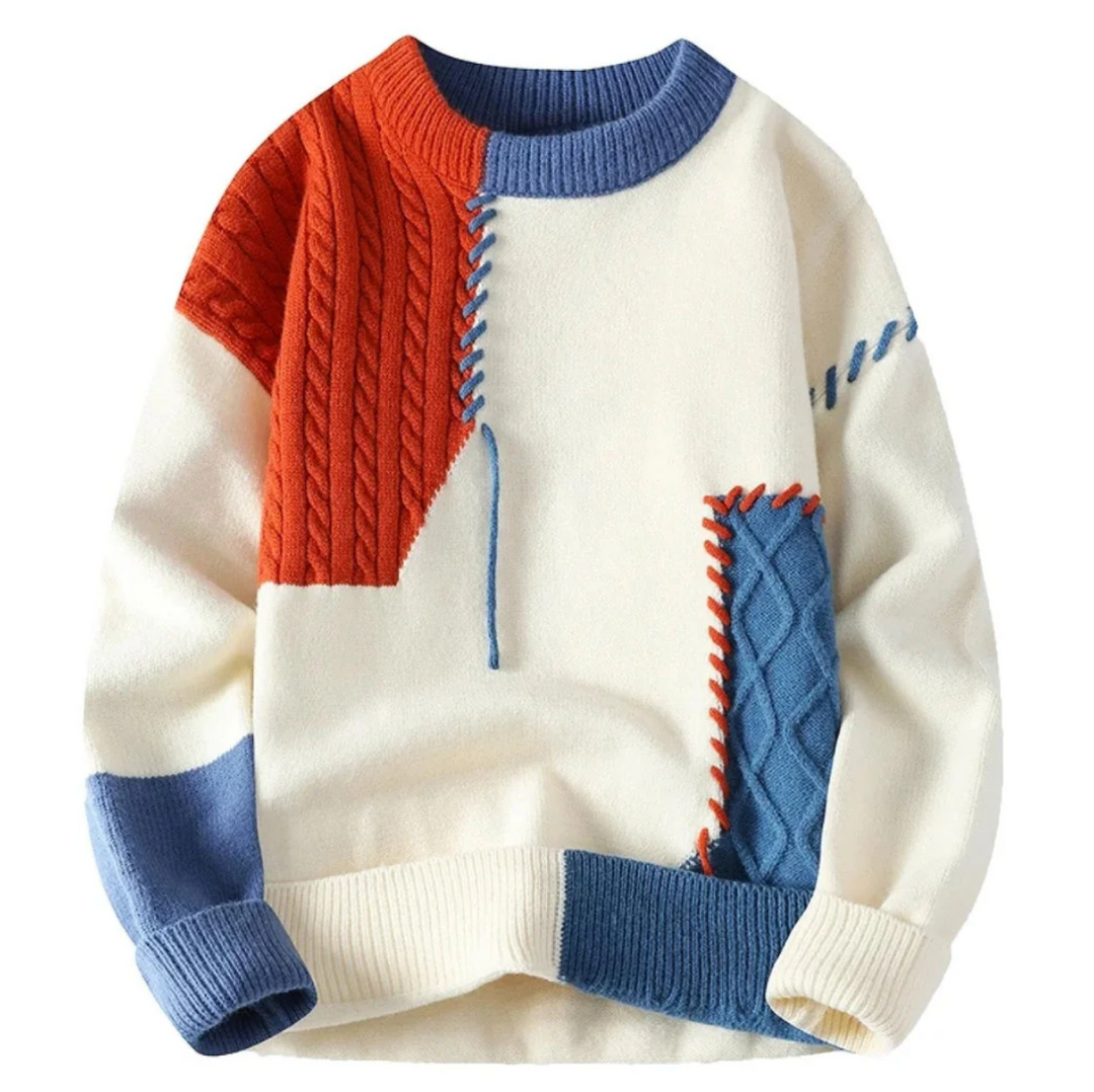 Leo - Patchwork Sweater