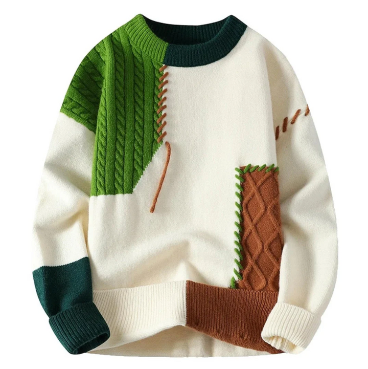 Leo - Patchwork Sweater