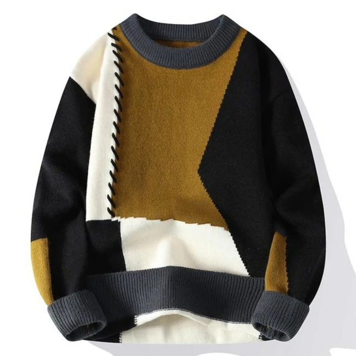 Leo - Patchwork Sweater