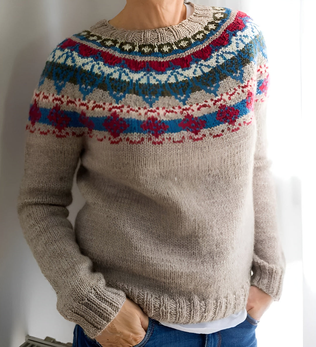 Elin - CozyKnit Sweater