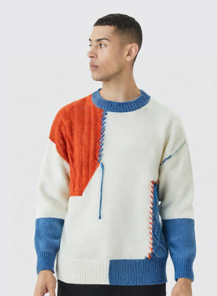 Leo - Patchwork Sweater