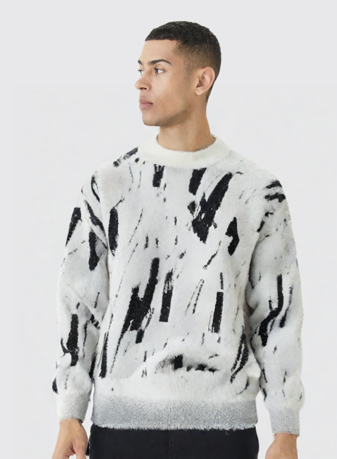 Carlo - Abstract Print Pullover