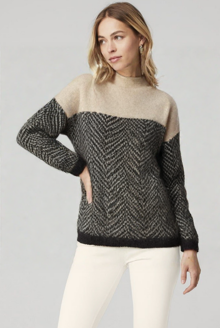 Arla - Trendy Sweater with Turtleneck