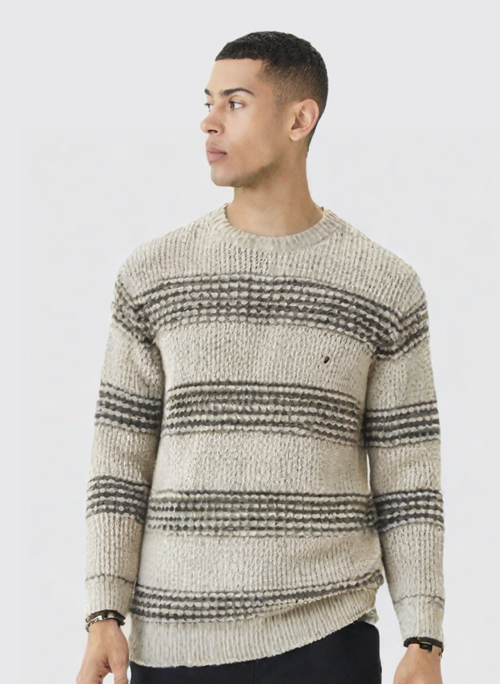 Darien - Striped Wool Sweater