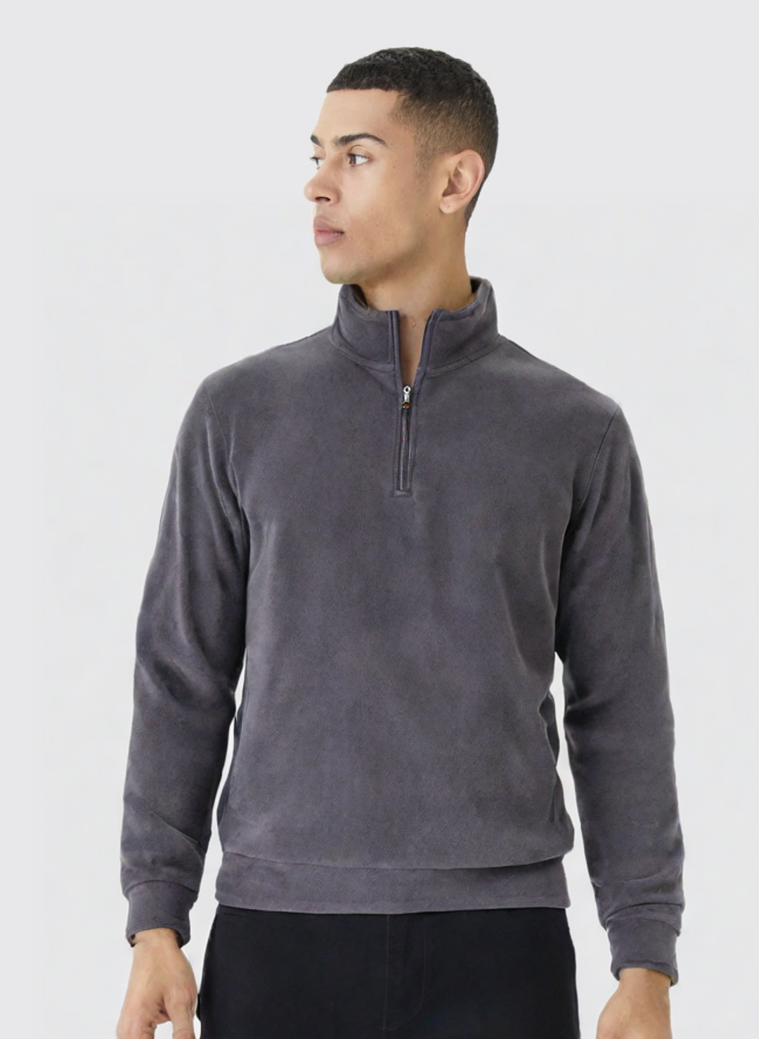 Emil - Warming fleece pullover with zipper