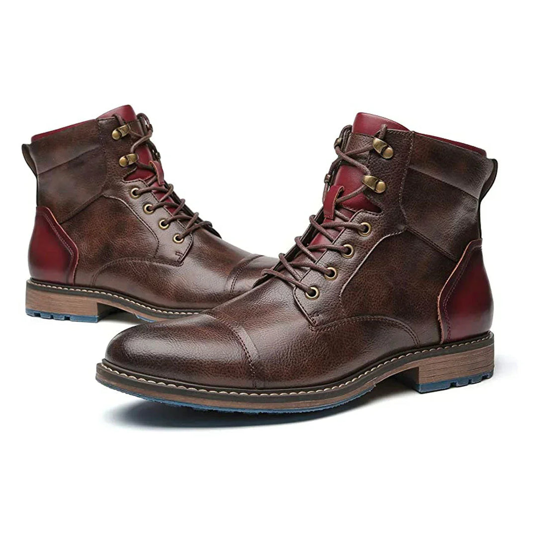 Dawson - Leather Oxford Boots