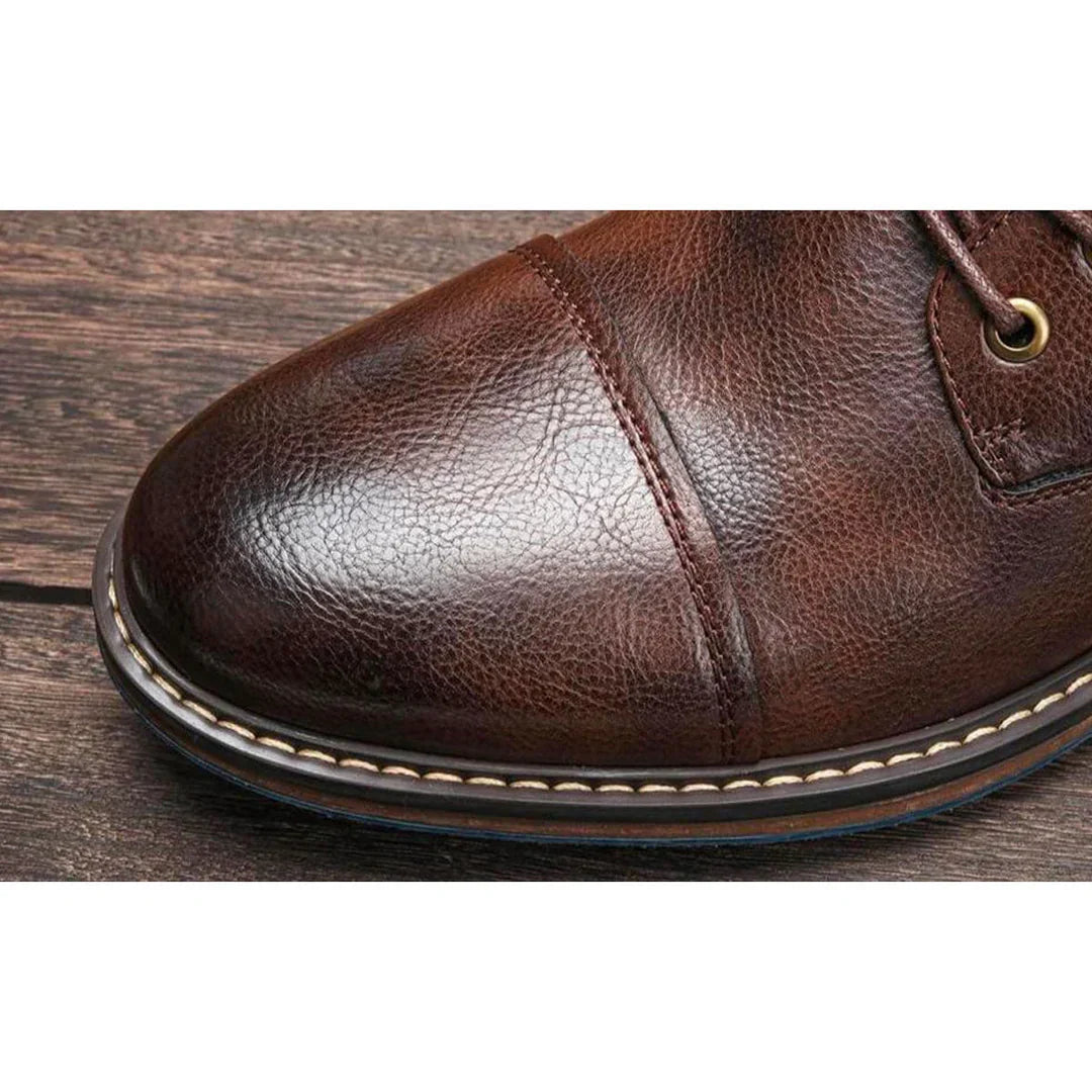 Dawson - Leather Oxford Boots