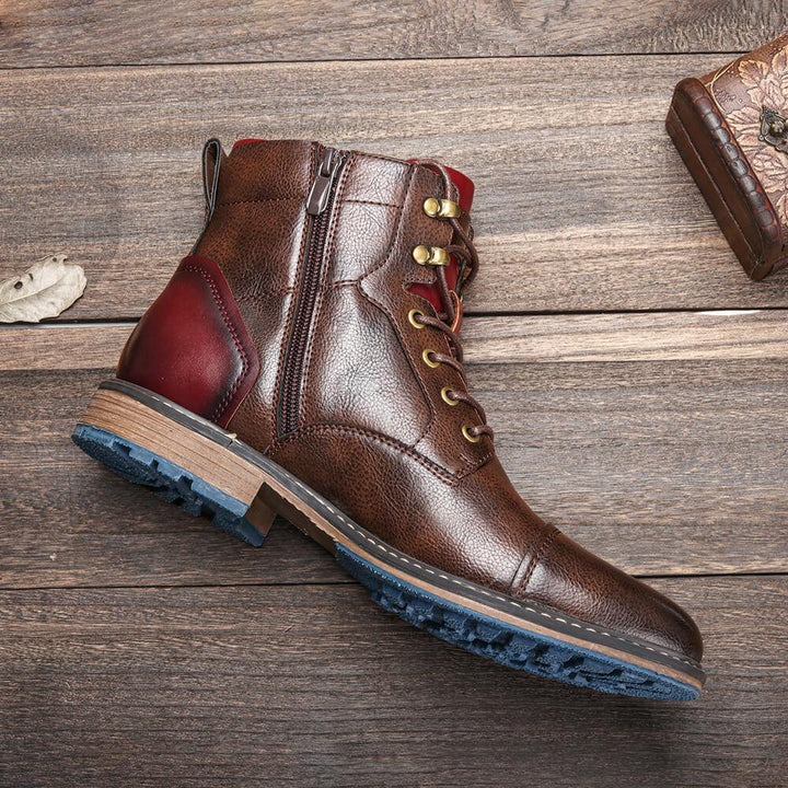 Dawson - Leather Oxford Boots