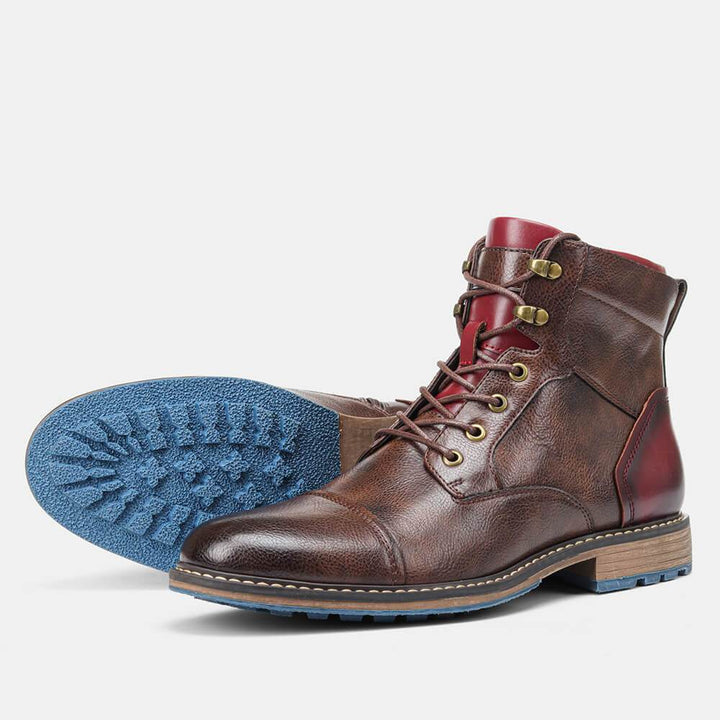 Dawson - Leather Oxford Boots