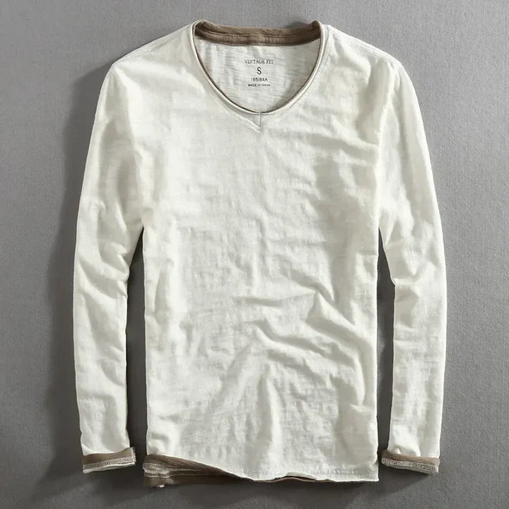 James - Cotton Longsleeve Shirt