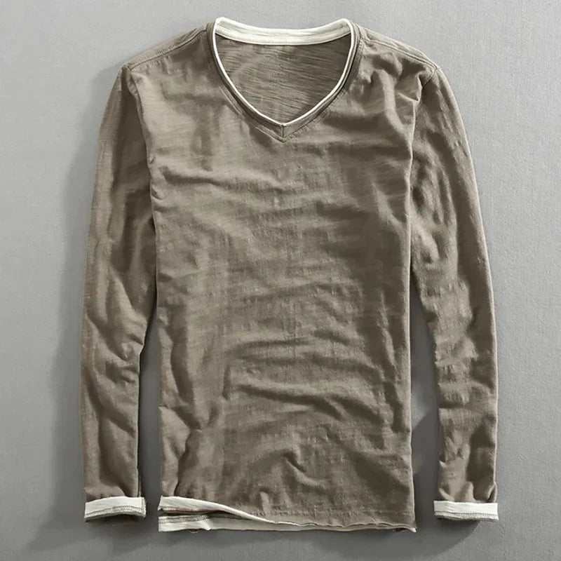 James - Cotton Longsleeve Shirt