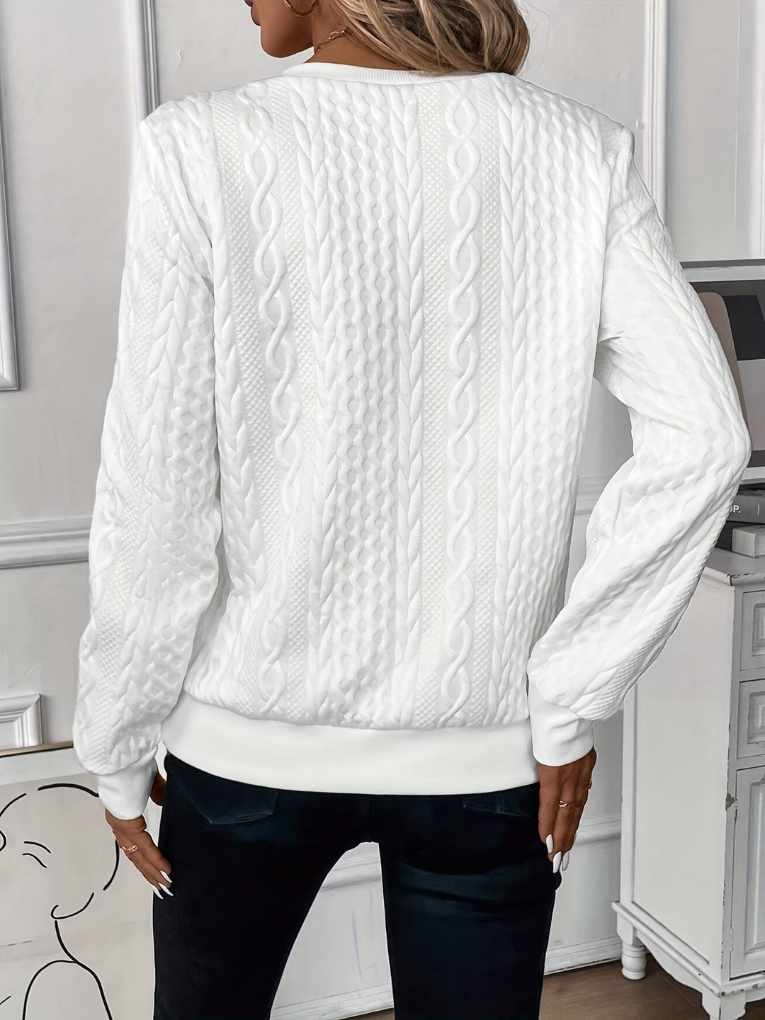 Joy - Elegant and Stylish Knitted Sweater