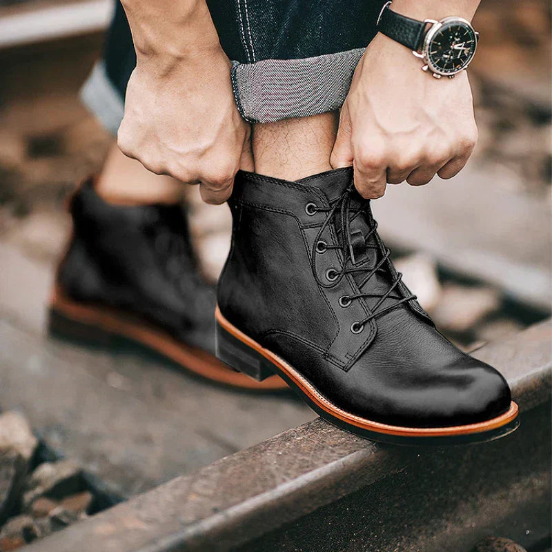 Hunter - Leather Men Boots