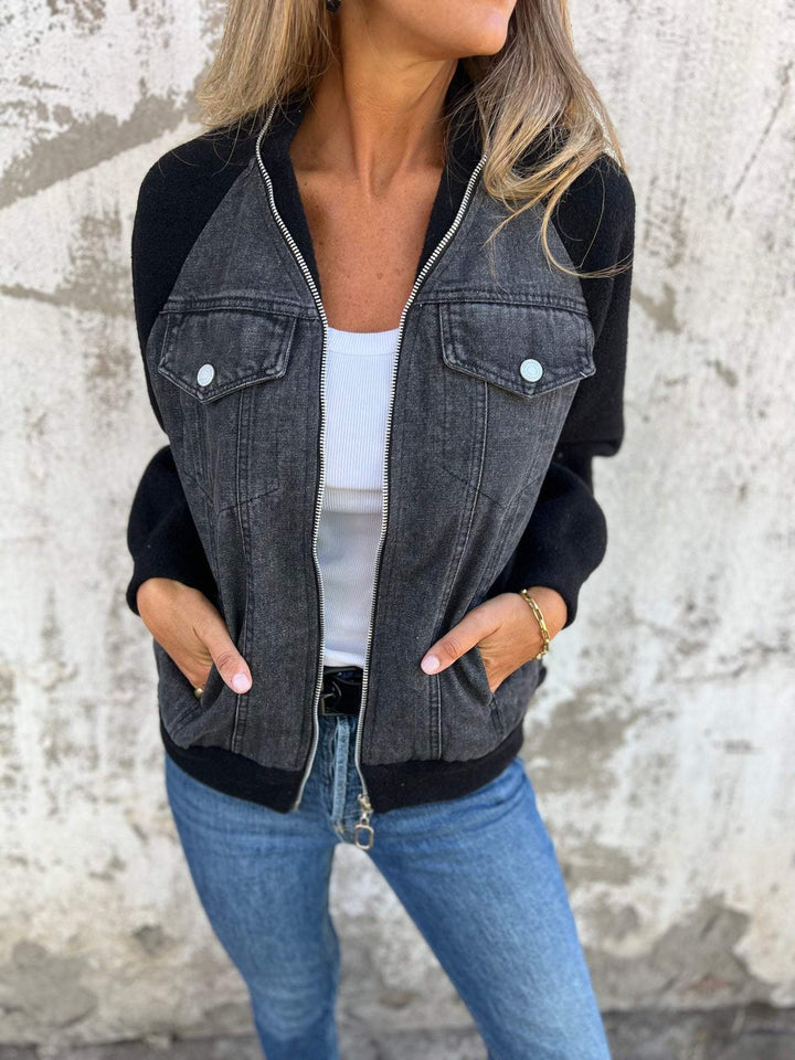 Sarah - Stylish Denim Jacket