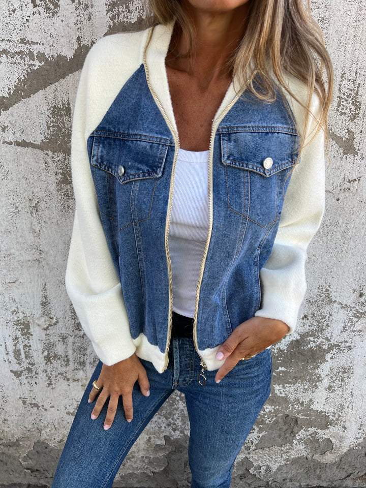 Sarah - Stylish Denim Jacket