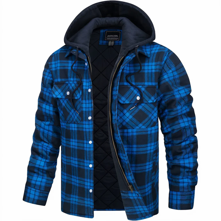 Jackson - Checkered Zippered Jacket