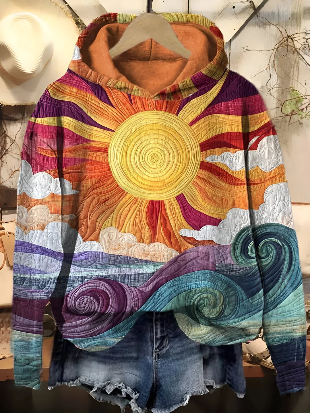 Sofie - Vintage Sunshine Hoodie