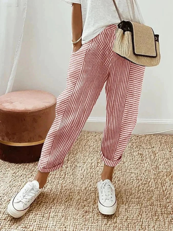 Maya - Striped Pants