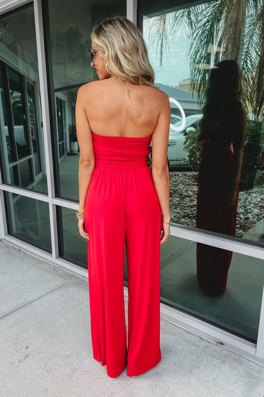 Jasmin – Trendy Off-Shoulder Jumpsuit