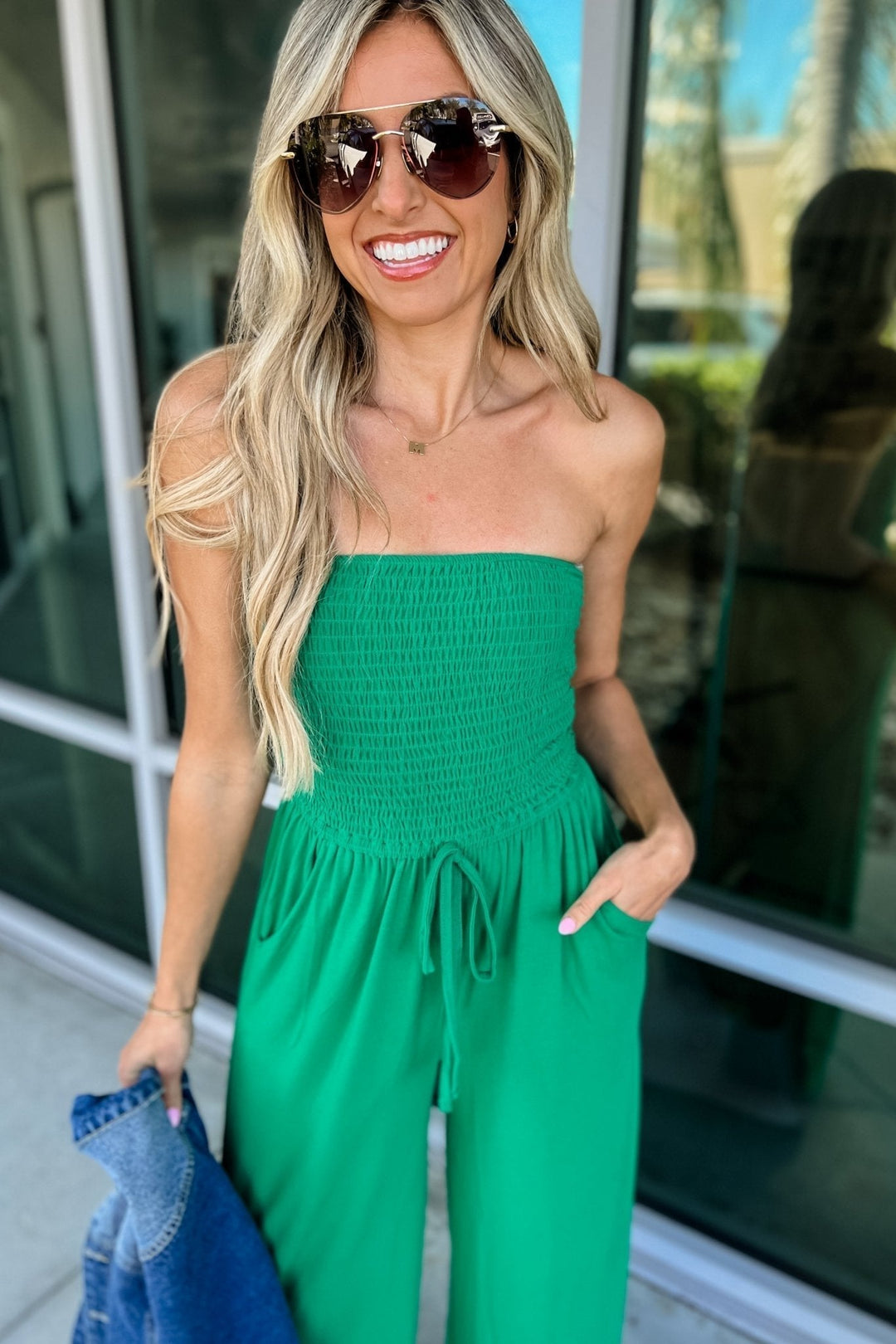 Jasmin – Trendy Off-Shoulder Jumpsuit